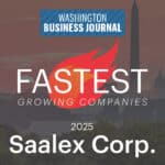 Saalex Solutions named among 75 Fastest Growing Companies in Greater Washington 2025